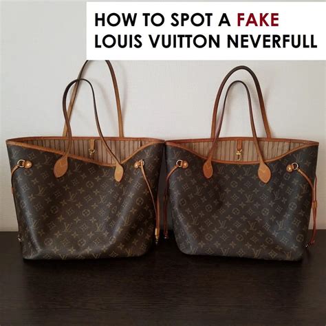 louis vuitton neverfull damier fake vs real|louis vuitton neverfull damier authentication.